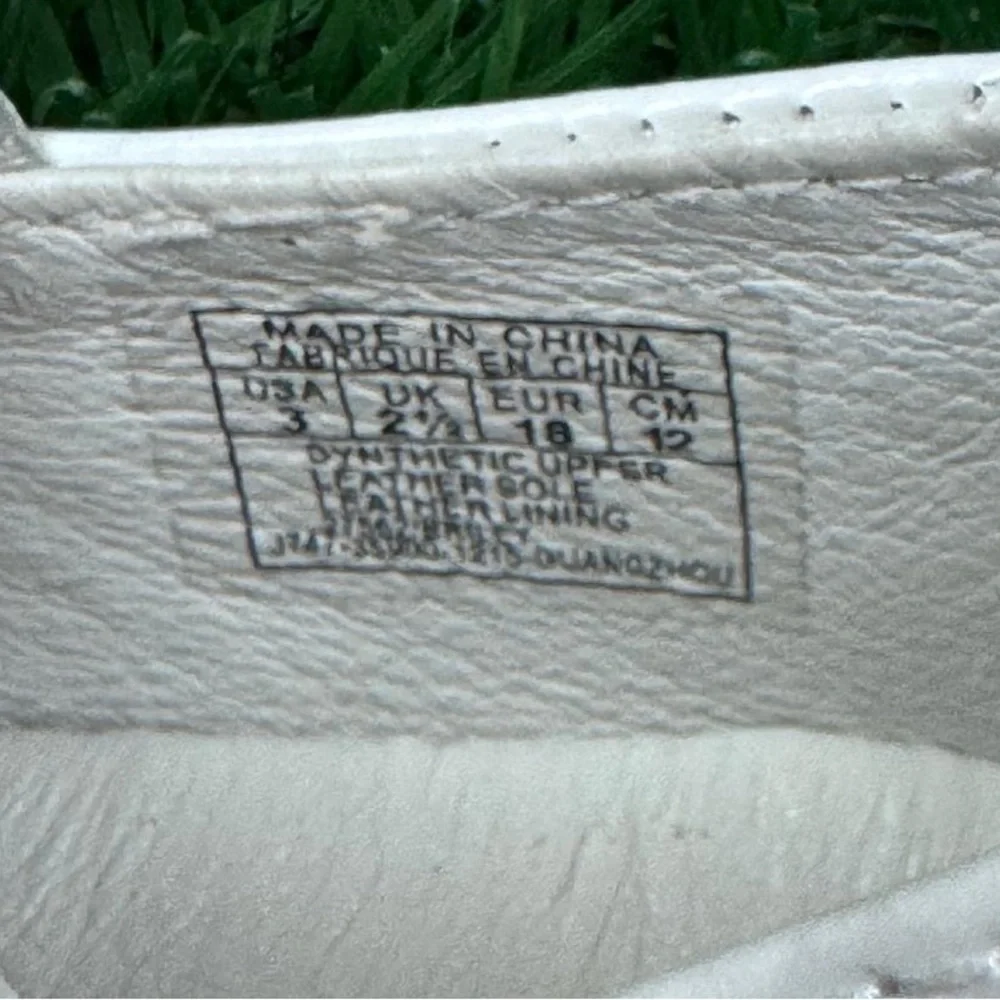 White‎ Kids Shoes with Ribbon by Ralph Lauren